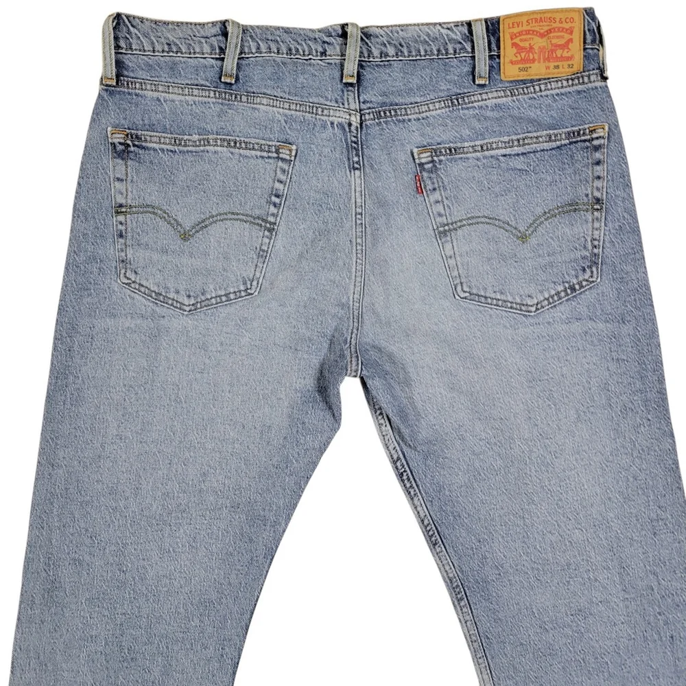 Levi's 502 Slim-Fit Blue Jeans Size 38/32 Men's